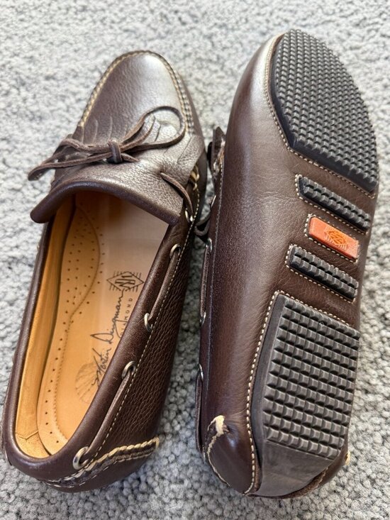 Martin Dingman Kiltie Loafers - Men\'s Sz. 8.5 - Hand-sewn Leather - Brazil - EUC main image 10